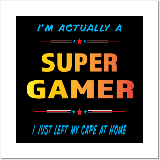 Super Gamer Posters and Art